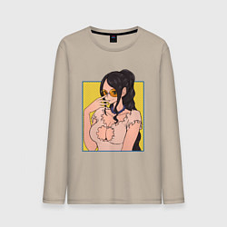 Мужской лонгслив Нико Робин - One Piece