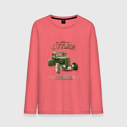 Мужской лонгслив Американский хот род