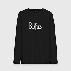 Лонгслив хлопковый мужской The Beatles Let It Be, цвет: черный