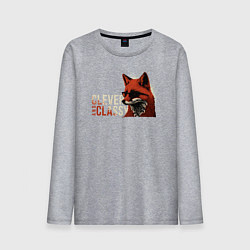 Лонгслив хлопковый мужской Clever and classy, цвет: меланж