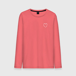 Мужской лонгслив Minimal love
