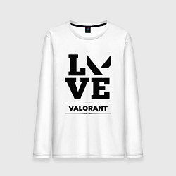 Мужской лонгслив Valorant love classic