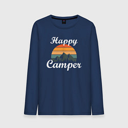 Мужской лонгслив Happy camper