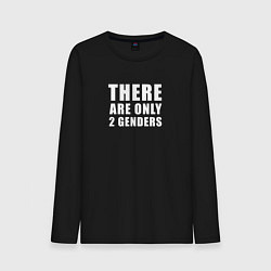 Мужской лонгслив There are only 2 genders