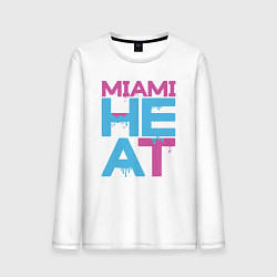 Мужской лонгслив Miami Heat style