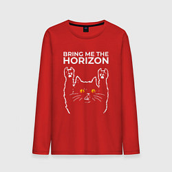 Мужской лонгслив Bring Me the Horizon rock cat