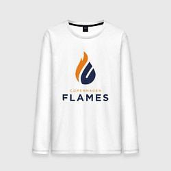 Мужской лонгслив Copenhagen Flames лого