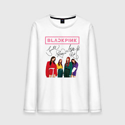 Мужской лонгслив Blackpink Lisa Jisoo Jennie Rose