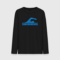 Мужской лонгслив Swimming sport