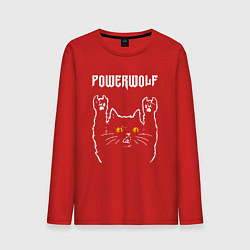 Мужской лонгслив Powerwolf rock cat