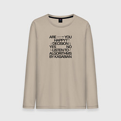 Мужской лонгслив Kasabian Algorithms