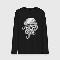 Мужской лонгслив Skull octopus