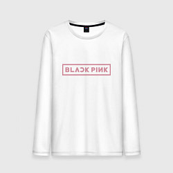 Мужской лонгслив Black pink - logotype - South Korea