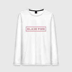 Мужской лонгслив Black pink - logotype - South Korea