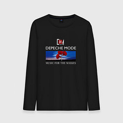 Мужской лонгслив Depeche Mode - Music for the Masses logo