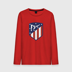 Лонгслив хлопковый мужской Atletico Madrid FC, цвет: красный