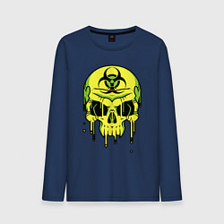 Мужской лонгслив Biohazard skull