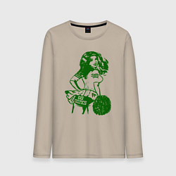 Лонгслив хлопковый мужской Go Celtics, цвет: миндальный