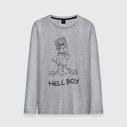 Мужской лонгслив Bart hellboy Lill Peep