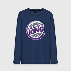 Мужской лонгслив Sacramento king