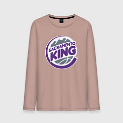 Мужской лонгслив Sacramento king