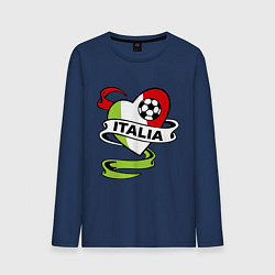 Мужской лонгслив Italia Football