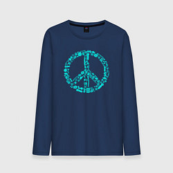 Мужской лонгслив Peace life