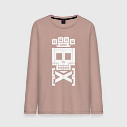 Мужской лонгслив Кастет и скелет ffdp