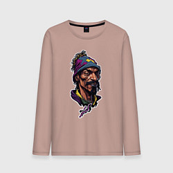 Мужской лонгслив Snoop dogg head