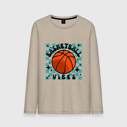 Мужской лонгслив Basketball vibes