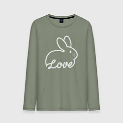 Мужской лонгслив Love bunny