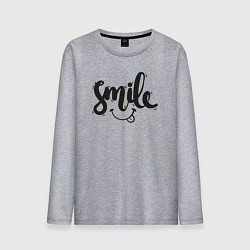 Мужской лонгслив Funny smile