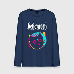 Мужской лонгслив Behemoth rock star cat