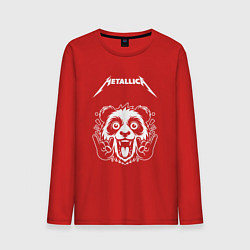 Мужской лонгслив Metallica rock panda
