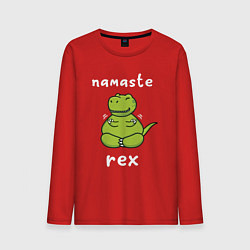Мужской лонгслив Namaste Rex
