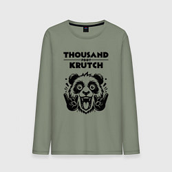 Мужской лонгслив Thousand Foot Krutch - rock panda