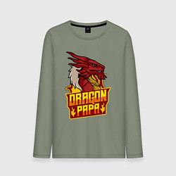 Мужской лонгслив Dragon papa
