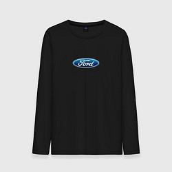 Мужской лонгслив FORD авто спорт лого