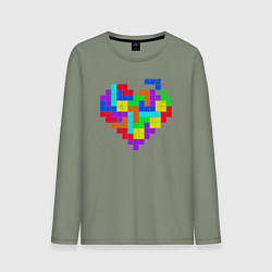 Мужской лонгслив Color tetris