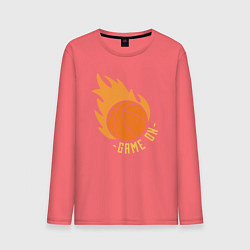 Мужской лонгслив Game on basketball