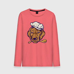 Мужской лонгслив Chef dog