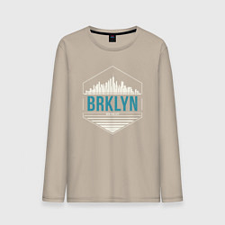 Мужской лонгслив Brooklyn city