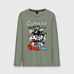 Мужской лонгслив Cuphead - devil