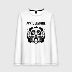 Мужской лонгслив Avril Lavigne - rock panda