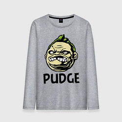 Мужской лонгслив Pudge Face