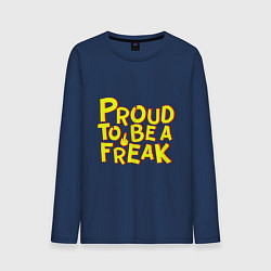 Мужской лонгслив Proud to be a freak