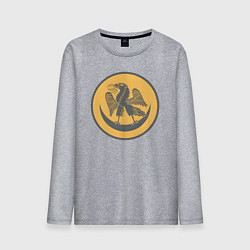 Лонгслив хлопковый мужской Пальмира Total War: Rome II - Empire Divided, цвет: меланж