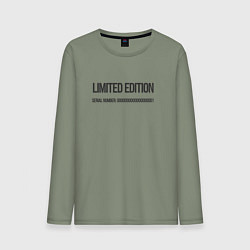 Мужской лонгслив Limited edition