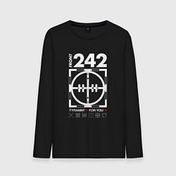 Мужской лонгслив Front 242 - Tyrany for you