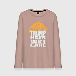 Мужской лонгслив Trump hair dont care